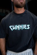 Cunnies Metal Tee - Aqua