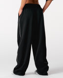 Core Relaxed Track Pants - Black