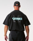 Cunnies Metal Tee - Aqua