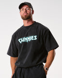 Cunnies Metal Tee - Aqua