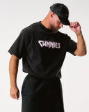 Cunnies Metal Tee - Pink