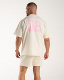 EVDNCE 02 Oversized Tee - Vanilla