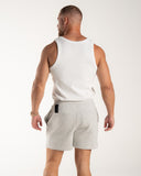 EVDNCE Ribbed Tank - White