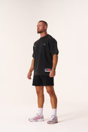 EVDNCE Sports Club Tee - Washed Black