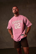 EVDNCE 02 Oversized Tee - Avalon Pink