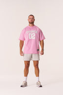 EVDNCE 02 Oversized Tee - Avalon Pink