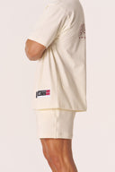 EVDNCE Sports Club Tee - Vanilla