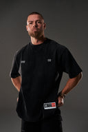 EVDNCE Sports Club Tee - Washed Black