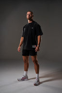 EVDNCE Sports Club Tee - Washed Black