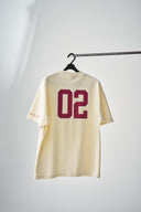 EVDNCE 02 Oversized Tee - Vanilla / Beet
