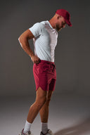 EVDNCE Form 7" Training Shorts - Beet