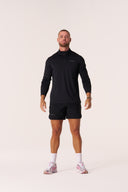 EVDNCE Long Sleeve Quarter Zip - Black