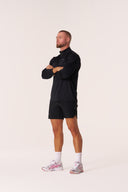 EVDNCE Long Sleeve Quarter Zip - Black