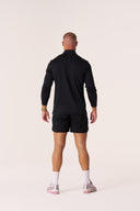 EVDNCE Long Sleeve Quarter Zip - Black