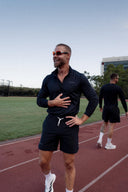 EVDNCE Long Sleeve Quarter Zip - Black