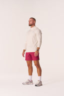 EVDNCE Long Sleeve Quarter Zip - Vanilla