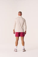 EVDNCE Long Sleeve Quarter Zip - Vanilla