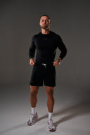 EVDNCE Motion L/S Tee - Black