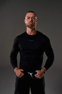 EVDNCE Motion L/S Tee - Black