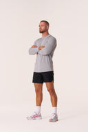 EVDNCE Motion L/S Tee - Grey