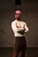 EVDNCE Motion L/S Tee - Vanilla