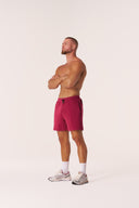 EVDNCE Core Relaxed Shorts - Beet