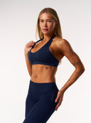 [women] Seamless Sculpt Leggings - Navy