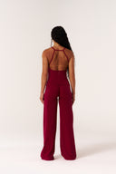 Cloud Compression Square Back Tank - Beet