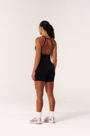 Cloud Compression Square Back Tank - Black