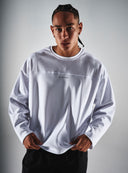Arc Mesh Long Sleeve - White