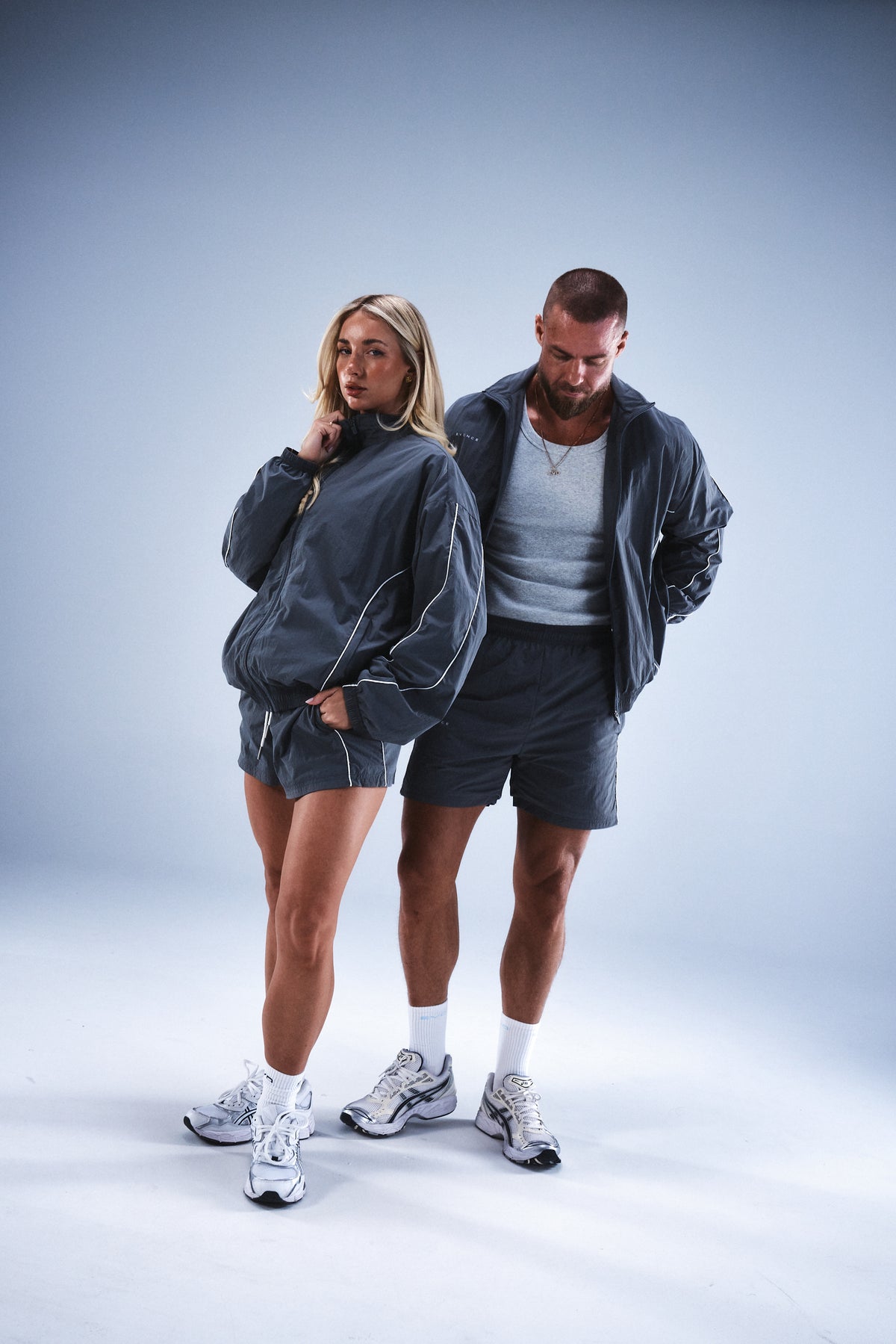 EVDNCE Stride and Motion campaign, Steel and Core Blue