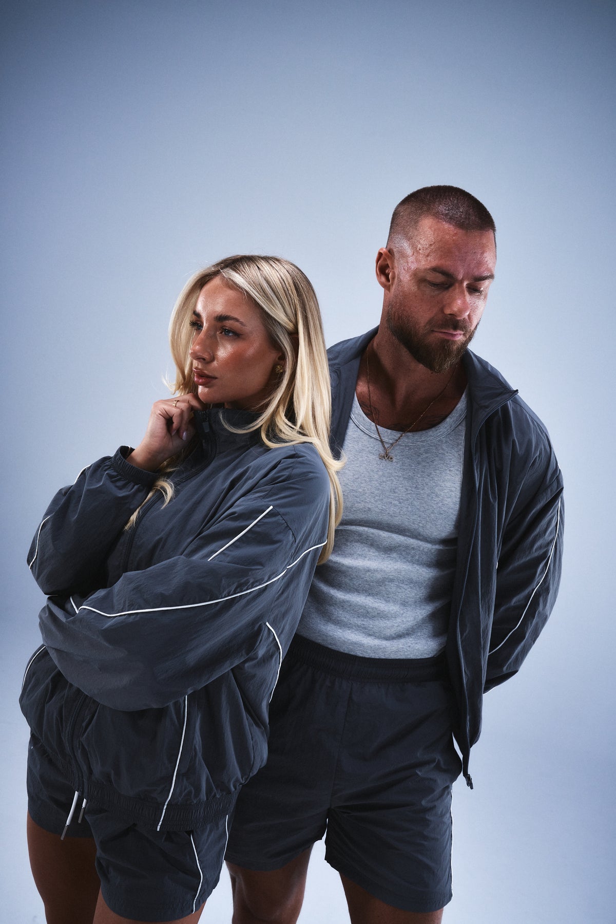 EVDNCE Stride and Motion campaign, Steel and Core Blue