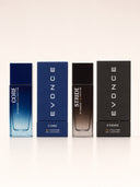 Core and Stride Eau de Parfum 30ml bottles and boxes